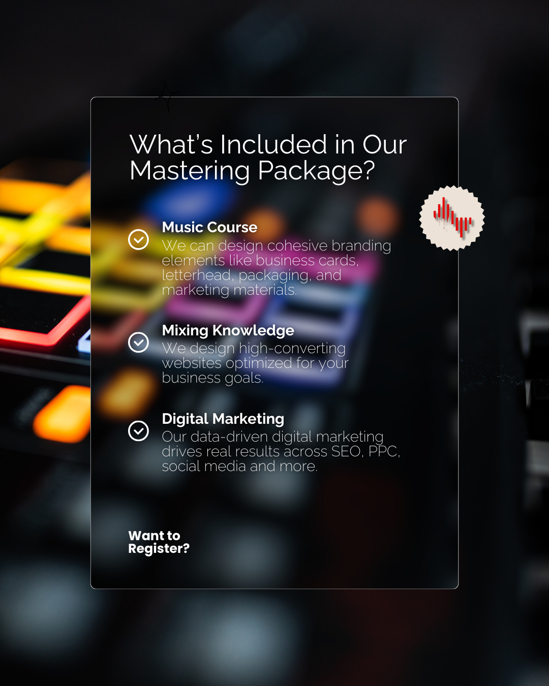 Social media template portfolio item